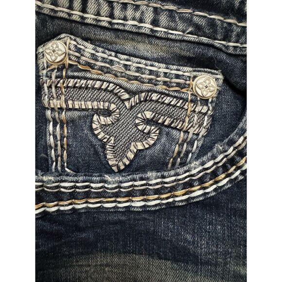 Rock Revival Blue Slim Straight Jeans this a brand new jeans never wear it - Picture 10 of 17